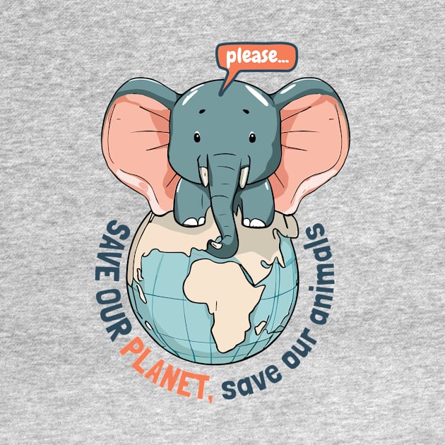 Save our planet, save our animals by yudyml